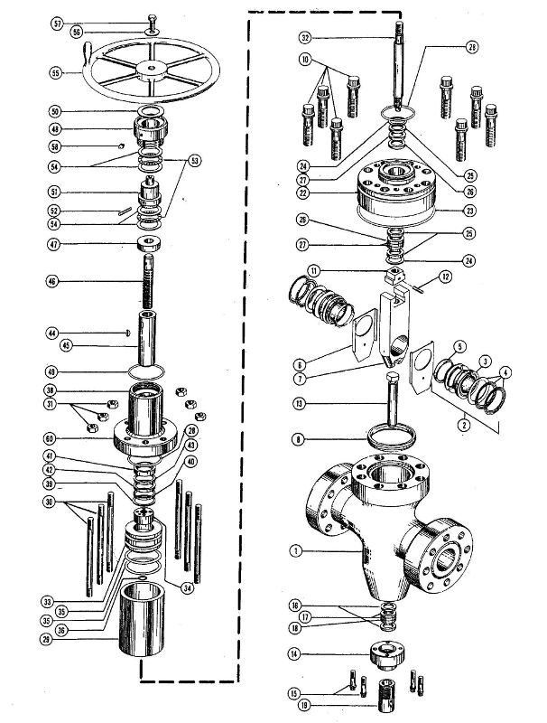 MCM Oil Tools HydraulicOperatedGateValve MCM Oil Tools